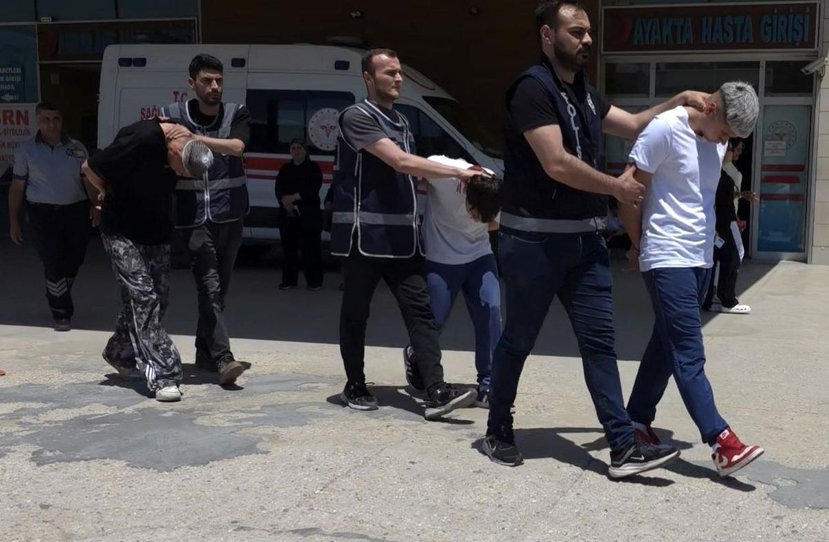 Çocuk parkında dehşeti yaşatanlar adliyeye sevk edildi