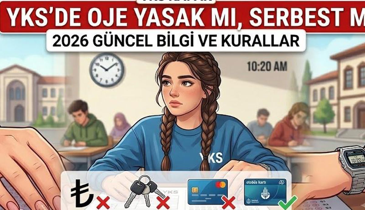 YKS'ye para ile girilir mi, üniversite sınavına araba anahtarı, kredi kartı, otobüs kartı alınıyor mu?