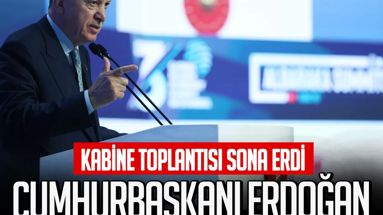 Cumhurbaşkanı Erdoğan'dan önemli açıklamalar