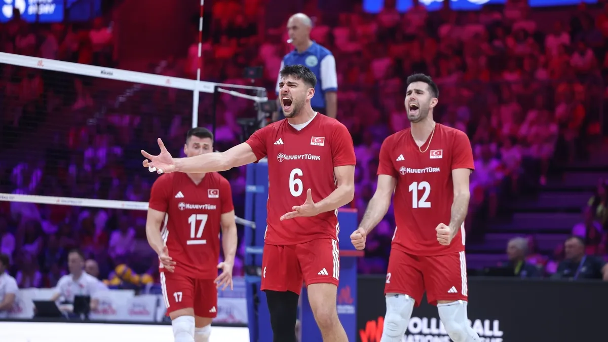 A Milli Erkek Voleybol Takımı'nın Milletler Ligi'nde rakibi Arjantin