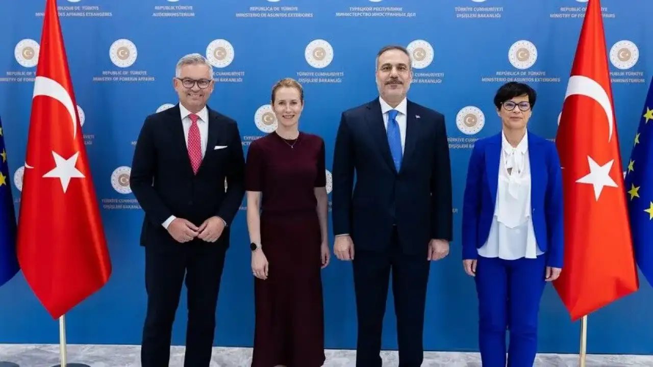 Bakan Fidan, AB'nin üst düzey isimleriyle Ankara'da buluştu