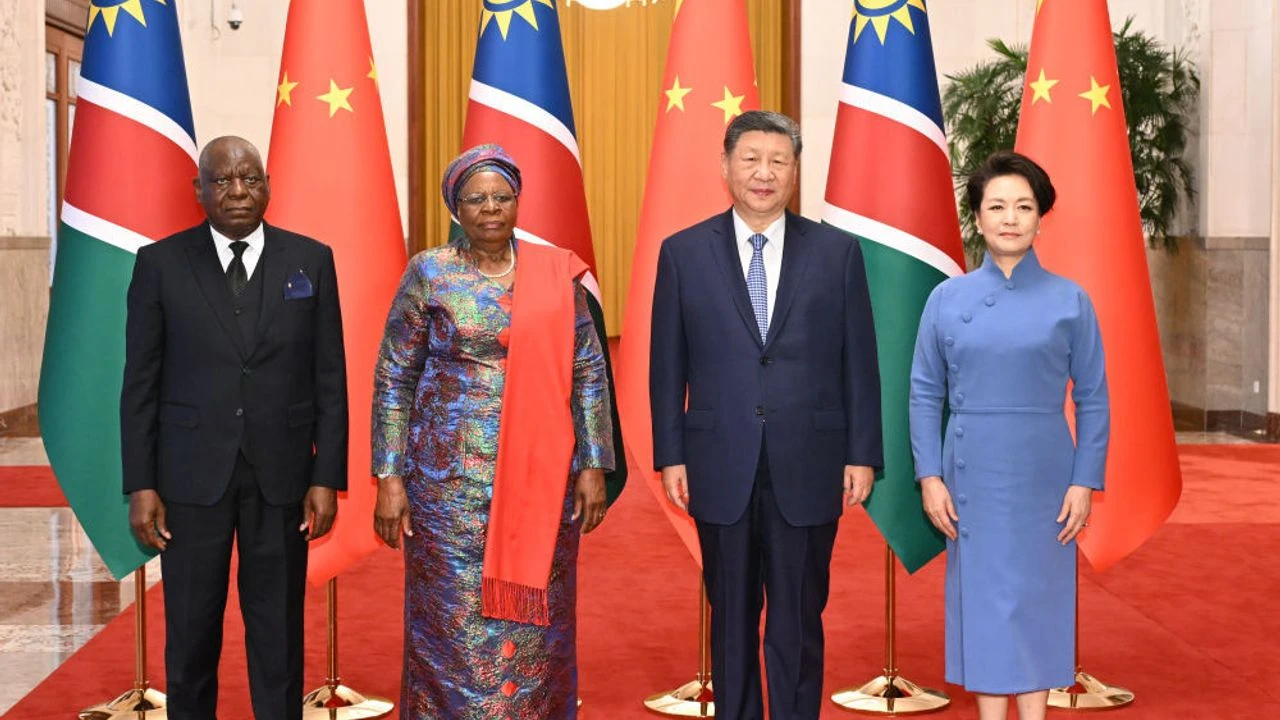 Xi Jinping, Namibya Devlet Başkanı Nandi-Ndaitwah’la görüştü