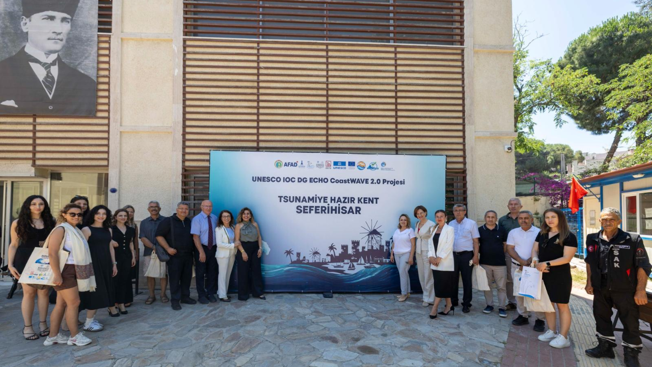UNESCO'dan Seferihisar'a “Tsunamiye Hazır Kent” tescili