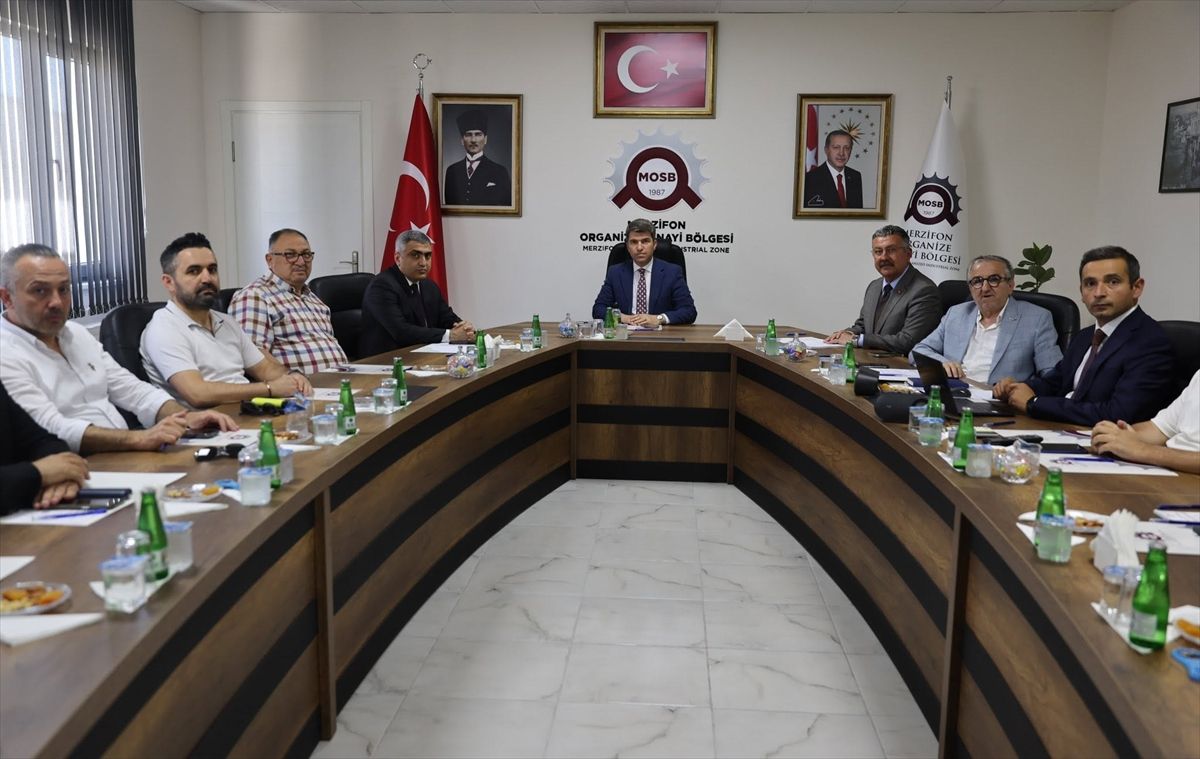 Merzifon OSB Müteşebbis Heyeti Toplantısı yapıldı