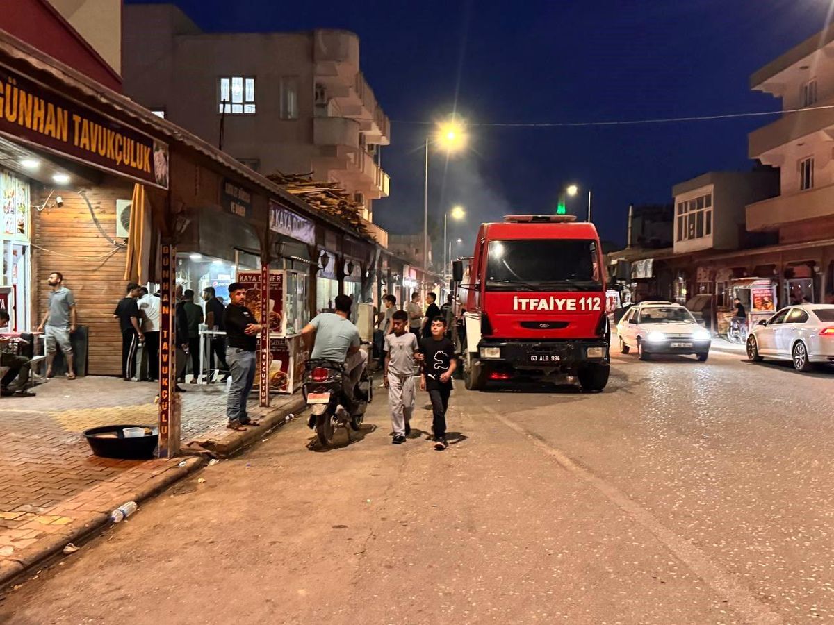 Şanlıurfa'da fırında korkutan yangın