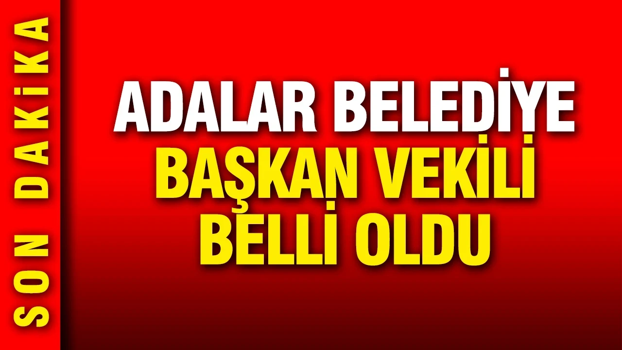Adalar Belediyesi CHP'de kaldı: Başkan Vekili seçimleri tamamlandı