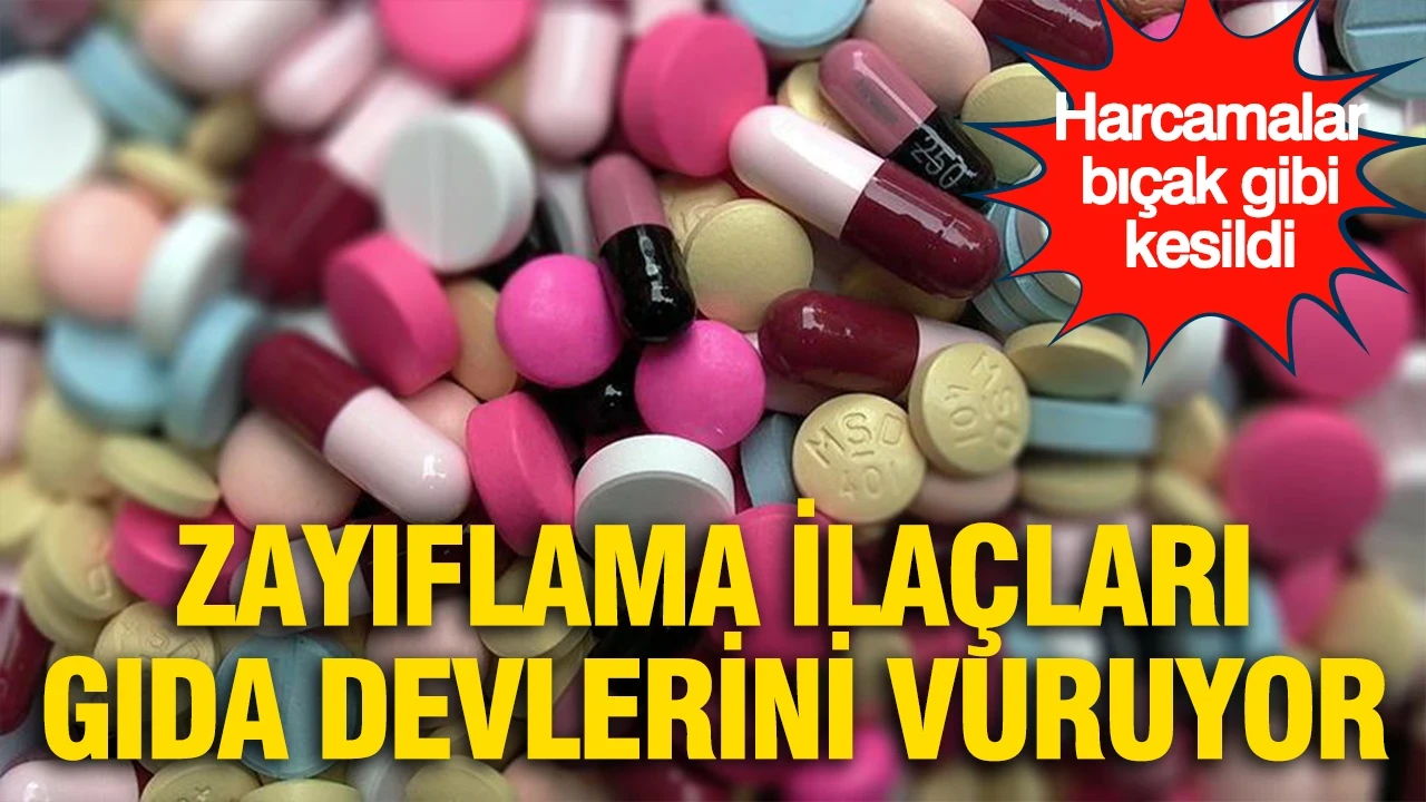 Zayıflama ilaçları gıda devlerini vuruyor: Harcamalar bıçak gibi kesildi