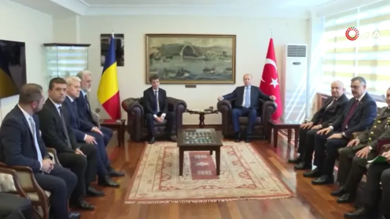 Cumhurbaşkanı Erdoğan, Romanyalı mevkidaşı Daniel Dan ile bir araya geldi