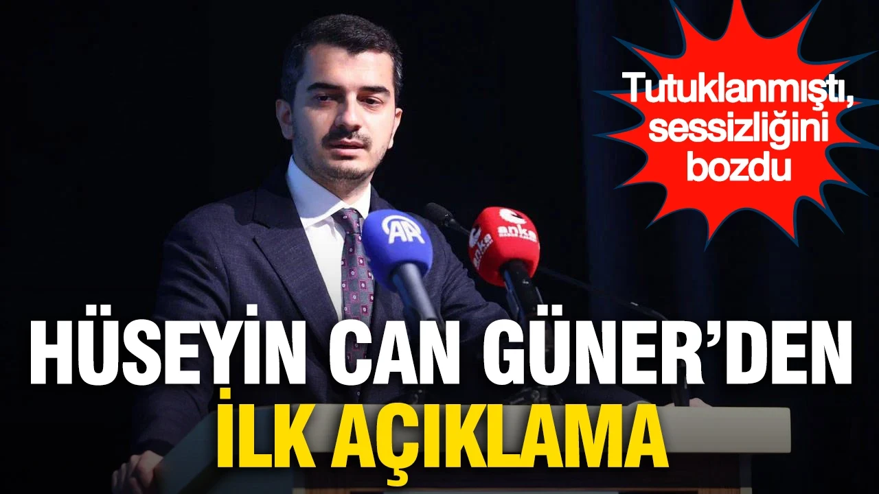 Tutuklanan Çankaya Belediye Başkanı Hüseyin Can Güner'den ilk açıklama