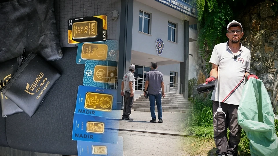 Yol kenarında adeta servet buldu: Yüzlerce gram altını sahibine teslim etti!