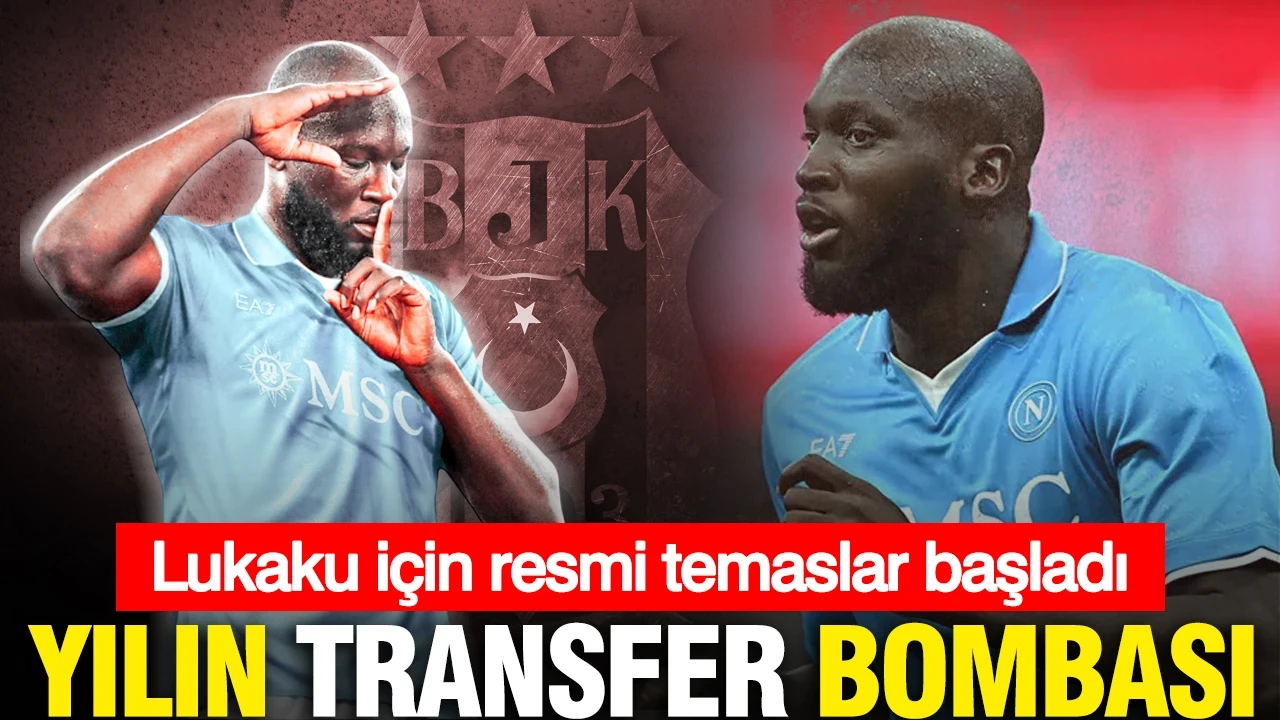Beşiktaş'ta yılın transfer bombası: Romelu Lukaku için resmi temaslar başladı