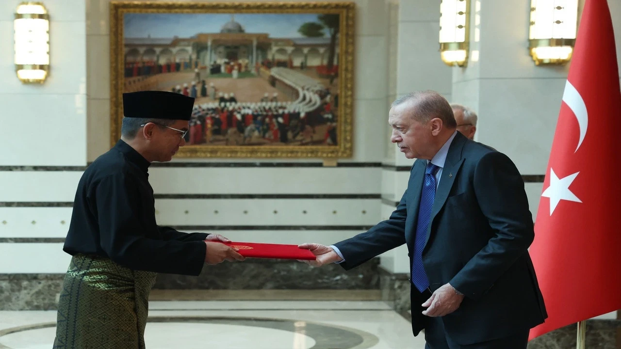 Cumhurbaşkanı Erdoğan, büyükelçilerin güven mektuplarını kabul etti
