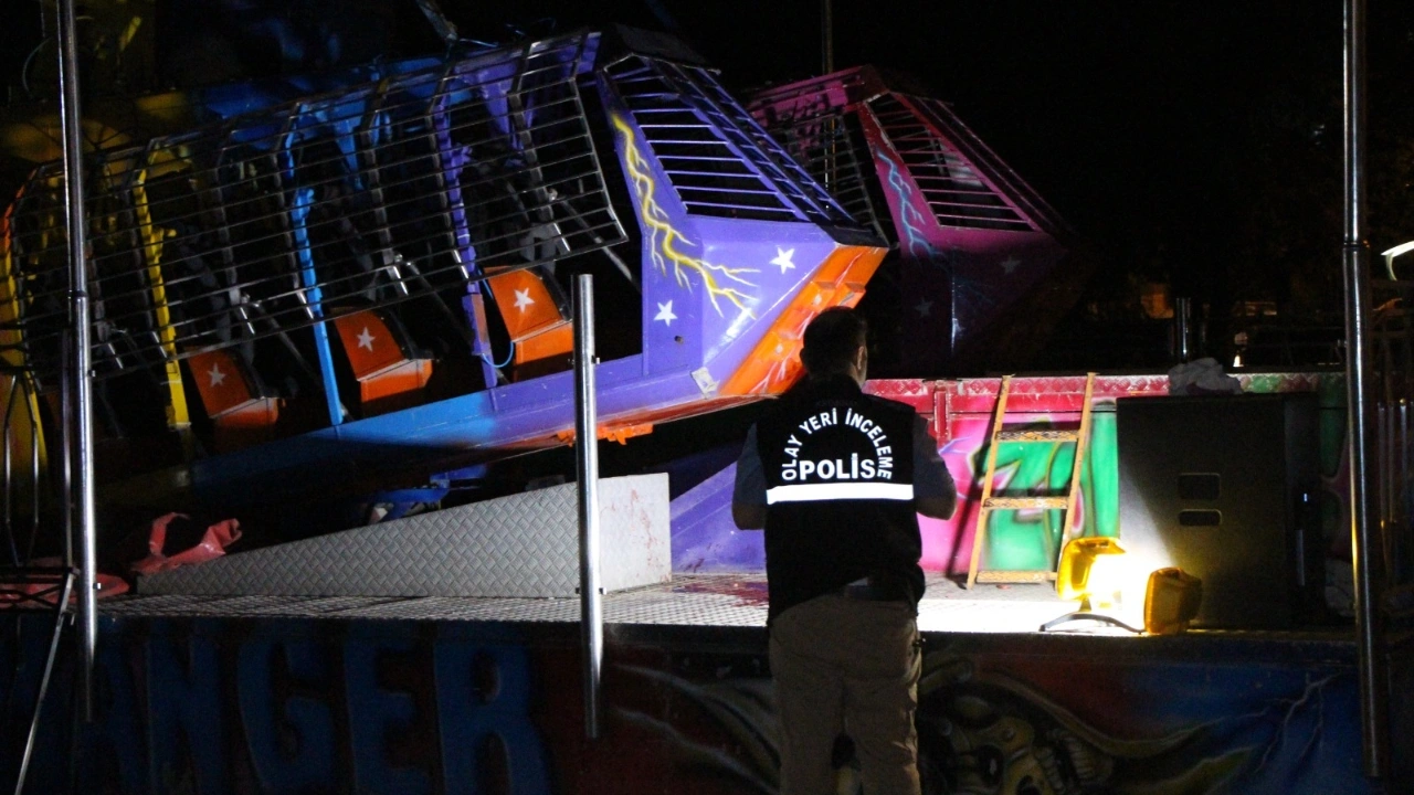 Lunaparkta 'kamikaze'nin çarptığı 20 yaşındaki işçi öldü