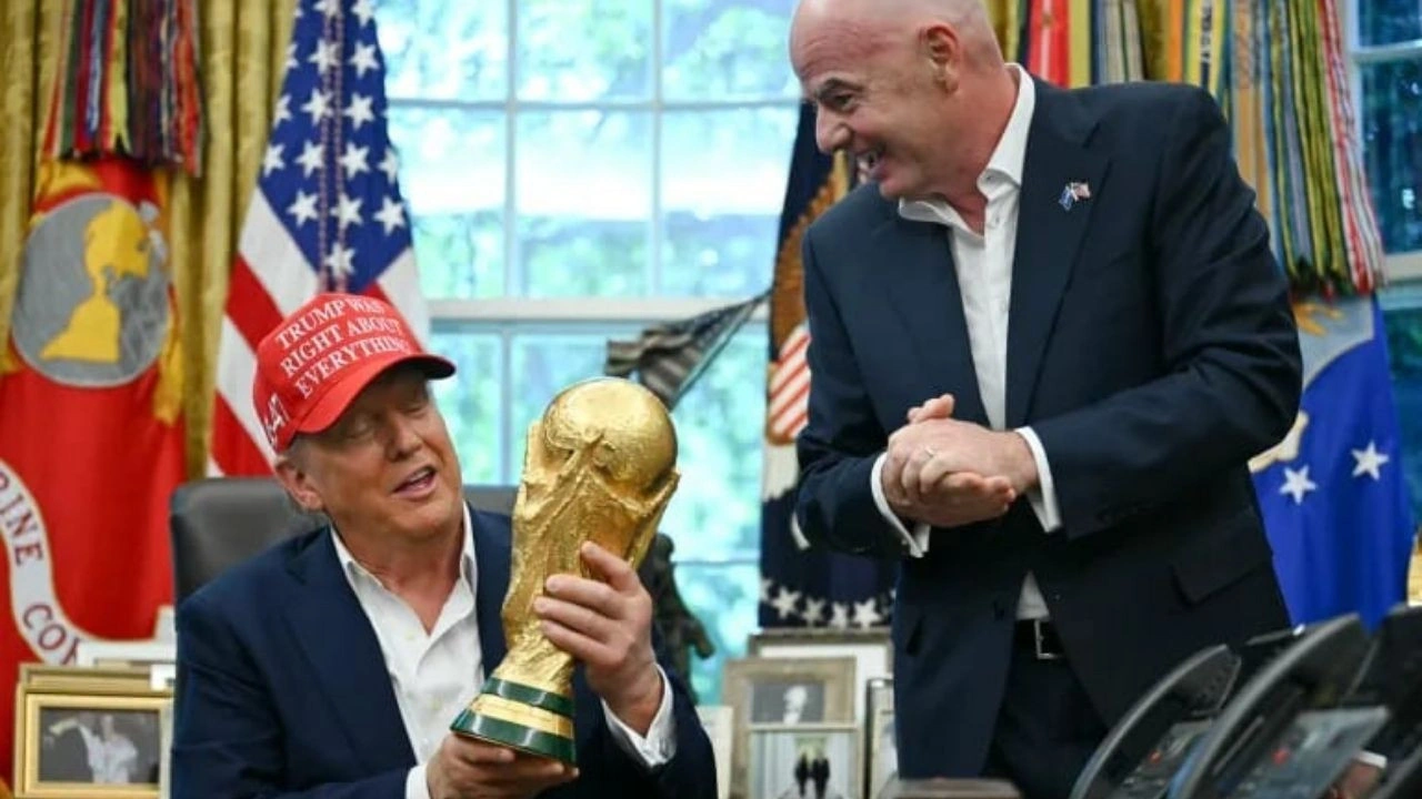 Dünya Kupası'nda Trump sürprizi