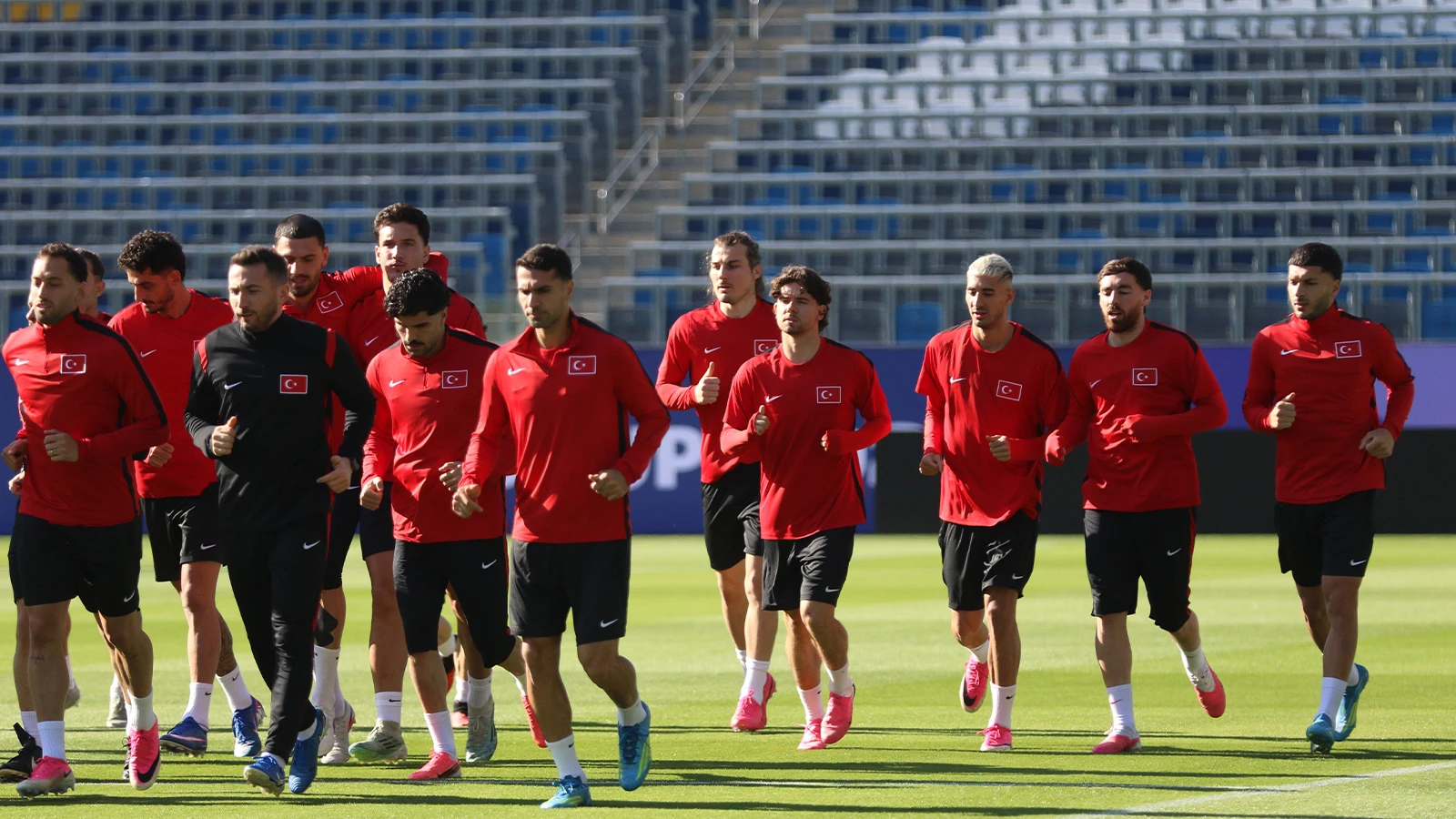 A Milli Futbol Takımı, ABD maçı hazırlıklarını tamamladı