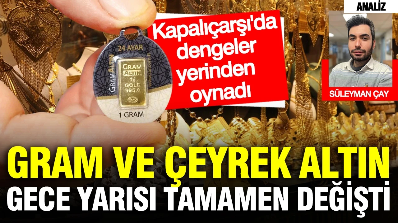 Altın fiyatları bugün ne kadar? Gram altın, çeyrek altın kaç TL oldu? (17 Temmuz 2026)