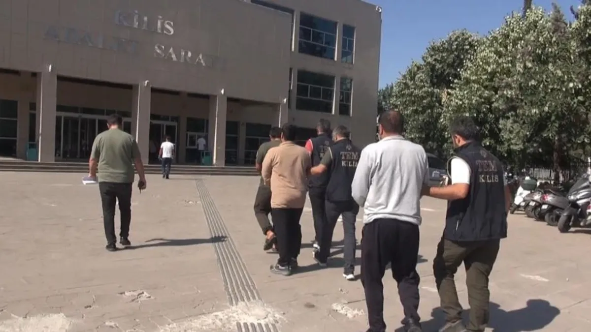 Kilis merkezli DEAŞ operasyonu: 7 tutuklu