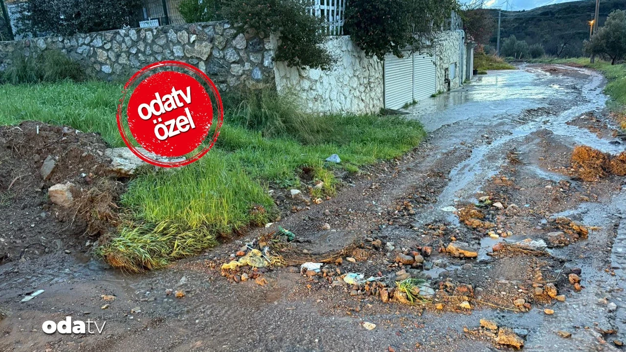 Datça'da kaderine terk edilen yol: 1 yıldır greyder birle gelmiyor