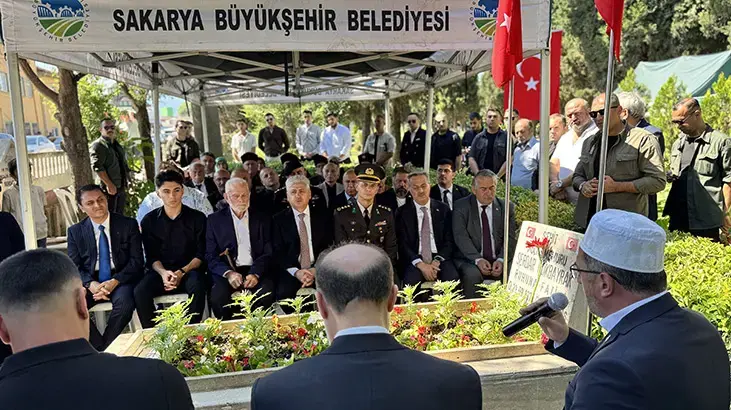 15 Temmuz şehidi Serdar Gökbayrak, Sakarya'daki başında anıldı