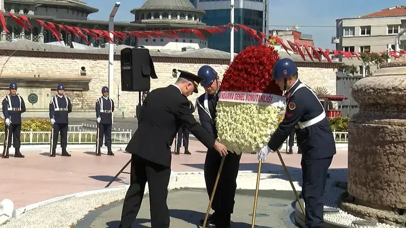 Taksim'de Jandarma Teşkilatının 187’nci kuruluş yıldönümü kutlandı