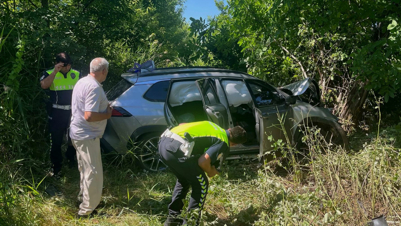 Bursa-Ankara kara yolunda trafik kazası