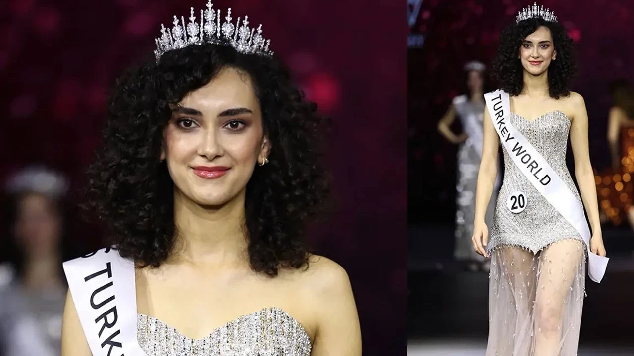 Miss Turkey güzeli Sıla Saraydemir mezun oldu