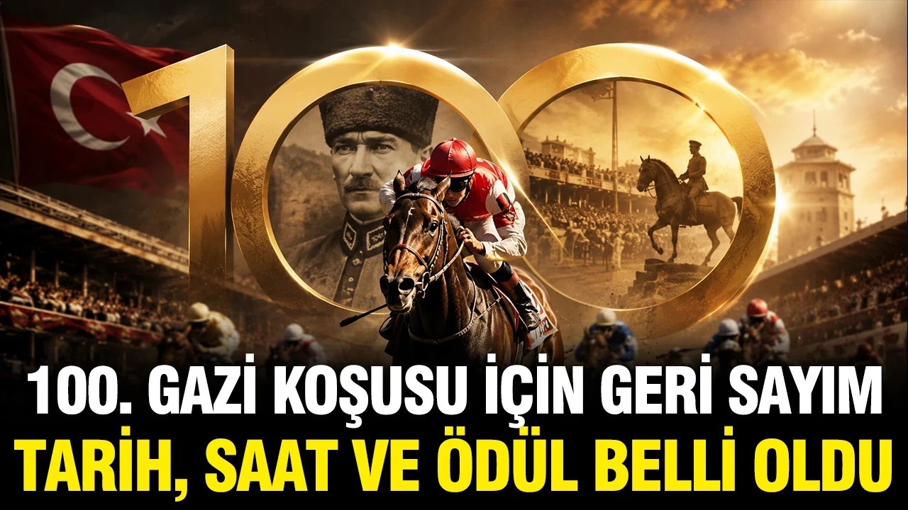 100. Gazi Koşusu için geri sayım: Tarih, saat ve ödül belli oldu