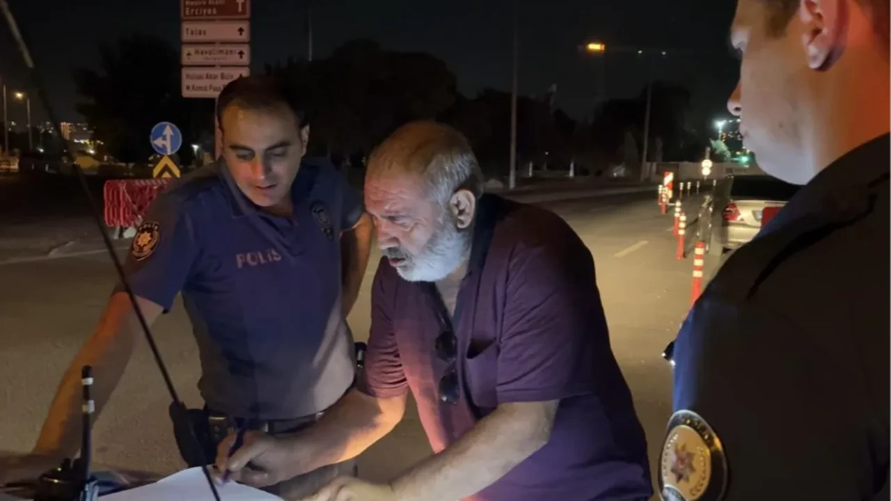 Polisten kaçtı, rekor cezayı yedi! Kayseri'de alkollü sürücüye 2037 yılına kadar trafik yasağı