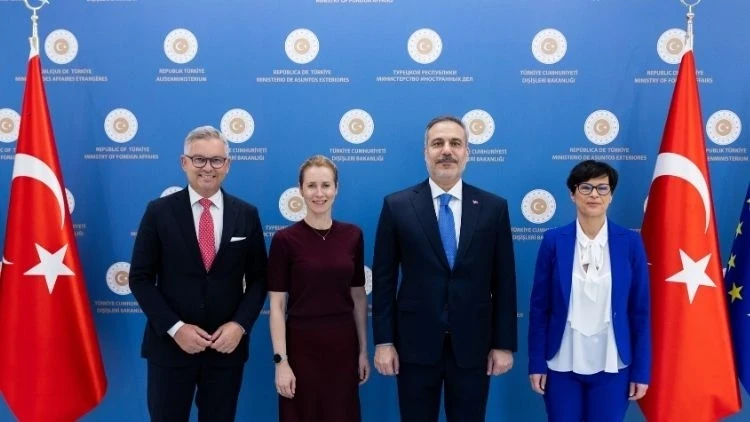 Dışişleri Bakanı Hakan Fidan, AB heyeti ile bir araya geldi
