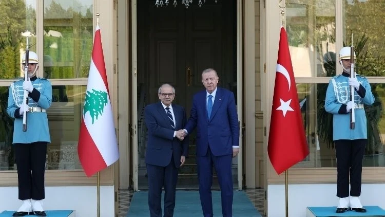 Cumhurbaşkanı Erdoğan, Lübnan Başbakanı Selam ile görüştü