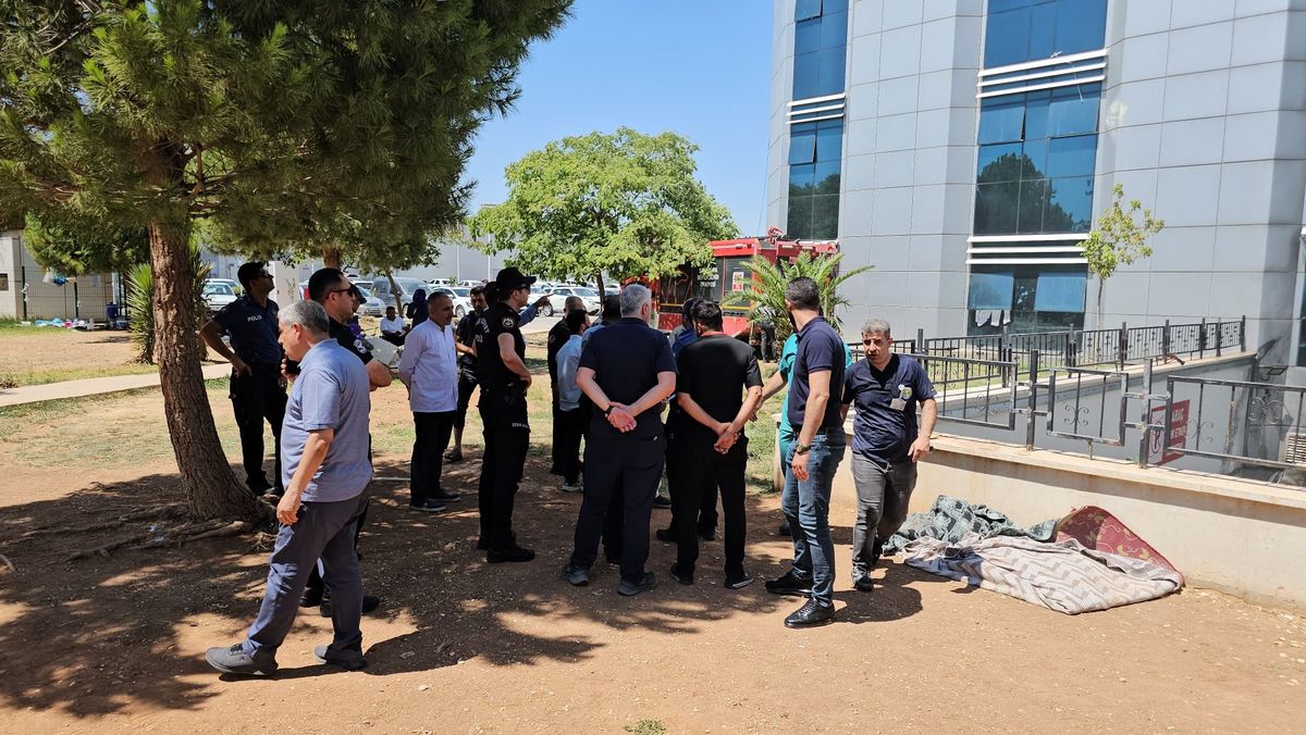 Hastanede çıkan yangın, söndürüldü