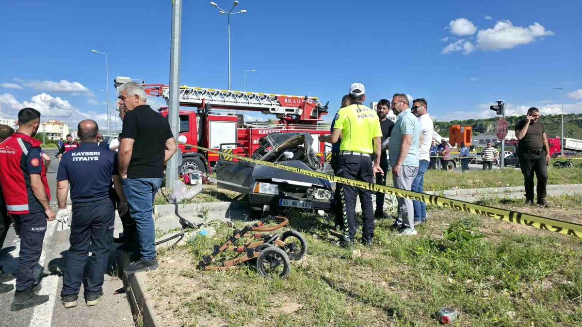 Kayseri'deki kazada ölü sayısı 3'e yükseldi