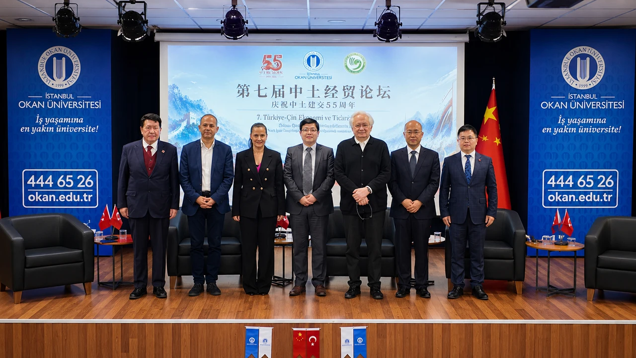 Okan Üniversitesi'nde "7. Türkiye Çin Ekonomik Forumu" düzenlendi