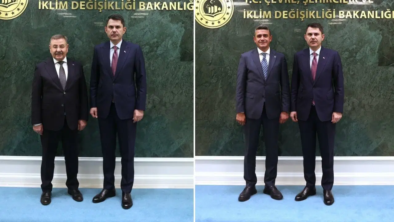 Ankara'da CHP'li Belediye Başkanları'ndan Murat Kurum'a ziyaret: 'İş birliği' vurgusu