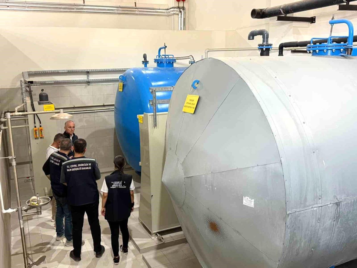 İçme Suyu Arıtma Tesisinde çevre denetimi yapıldı