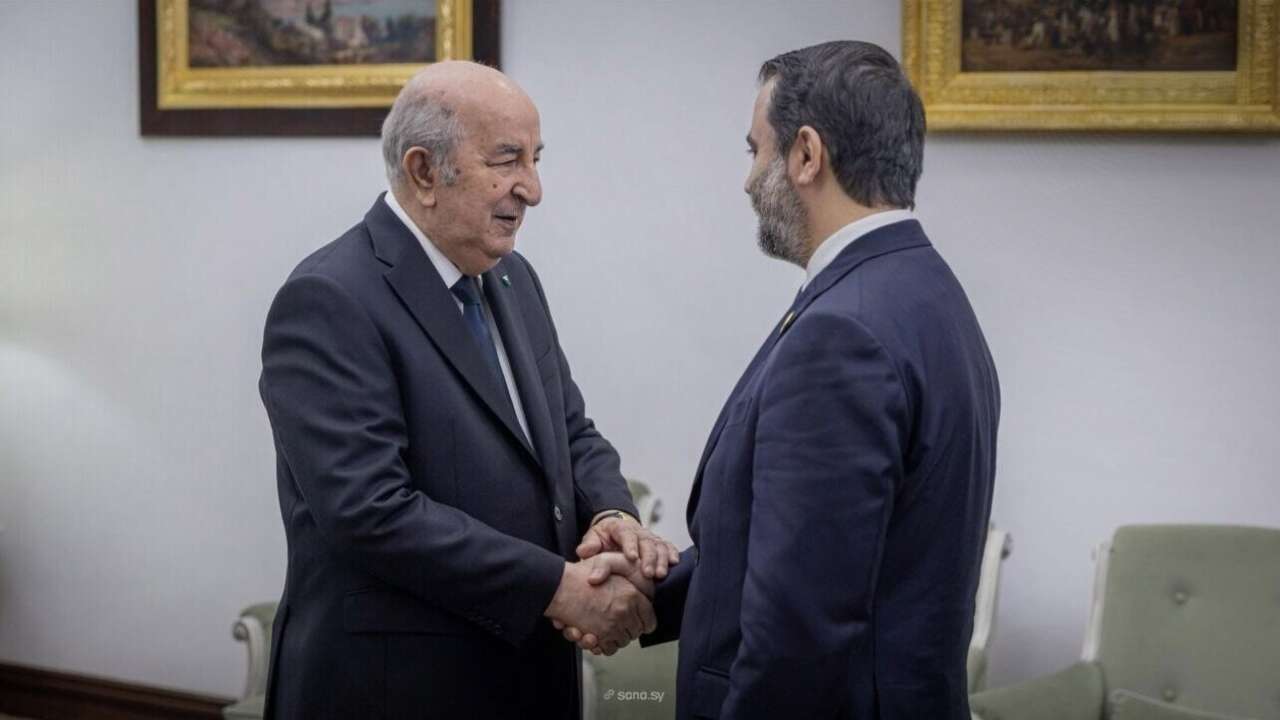 Suriye-Cezayir hattında kritik temas: Enerji ve tarımda ortaklık masada