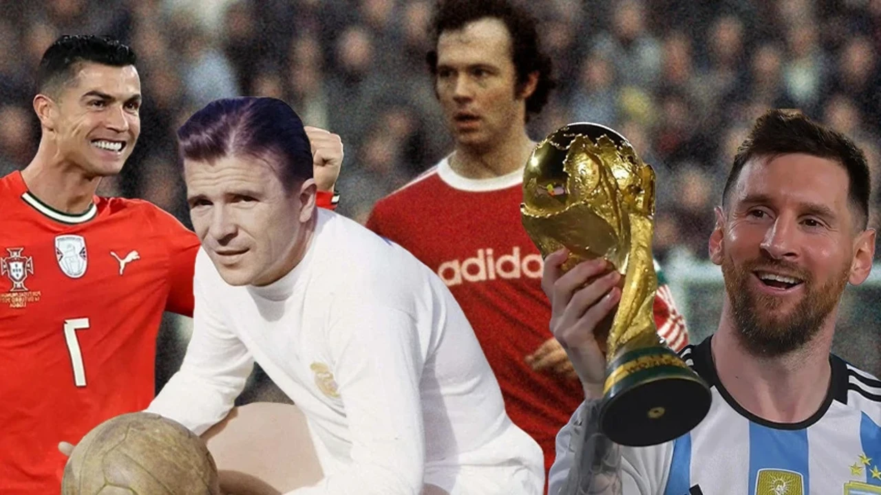 Tüm zamanların en iyi futbolcuları sıralandı! Listede öyle isimler var ki...
