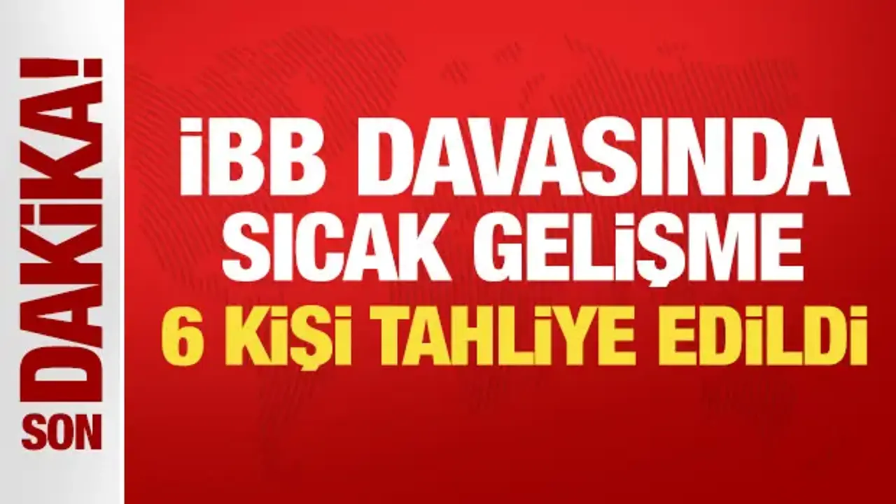 Son dakika... İBB davasında sıcak gelişme: İnan Güney dahil 6 kişi tahliye edildi