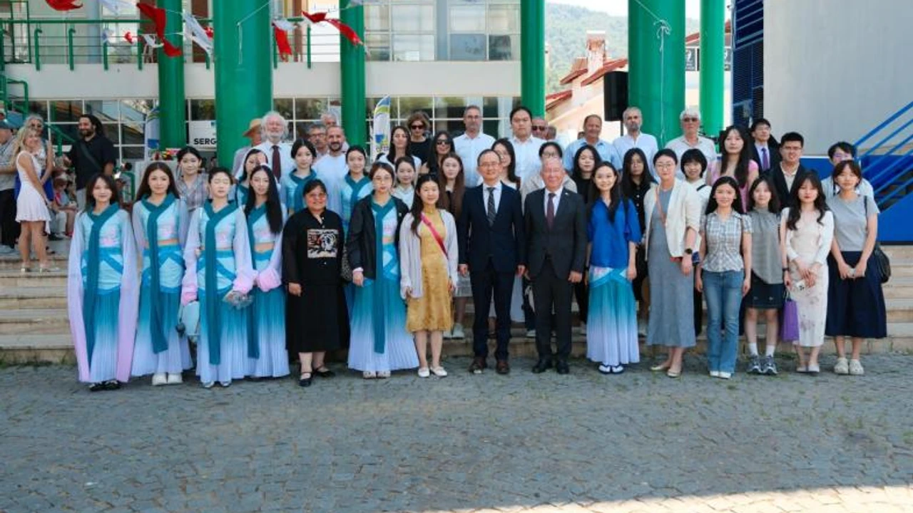 Çin-Türkiye diplomatik ilişkilerin 55. yılı Fethiye'de etkinliklerle kutlandı