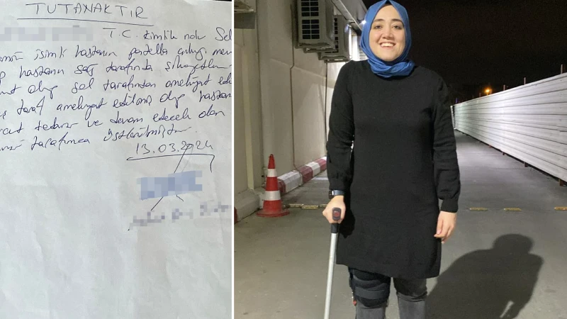 Doktordan skandal hata: Sakatlandığı dizi yerine diğerini ameliyat etti! Örtüyü kaldırıp bakınca şok oldum