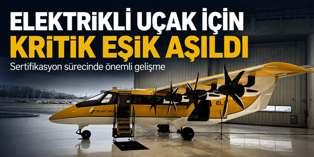 Elektrikli Uçak EL9 çin Sertifikasyon Sürecinde Kritik Eşik Aşıldı