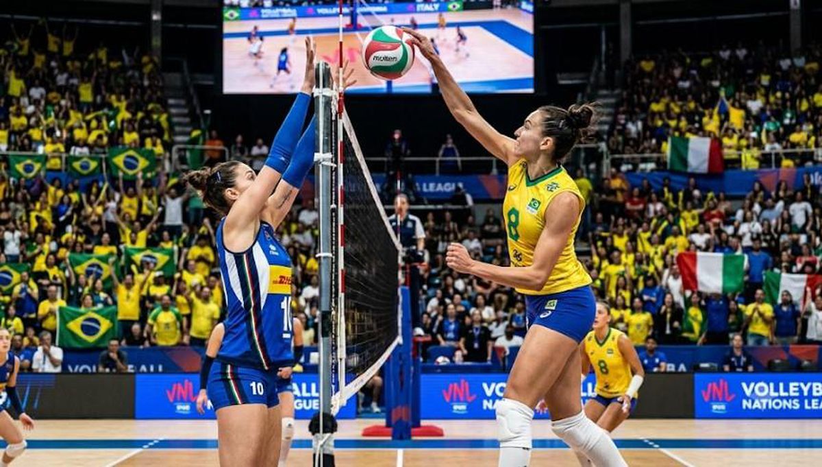 Brezilya İtalya hangi kanaşda, Brezilya İtalya voleybol maçı ne zaman, saat kaçta, nereden CANLI izlenir?