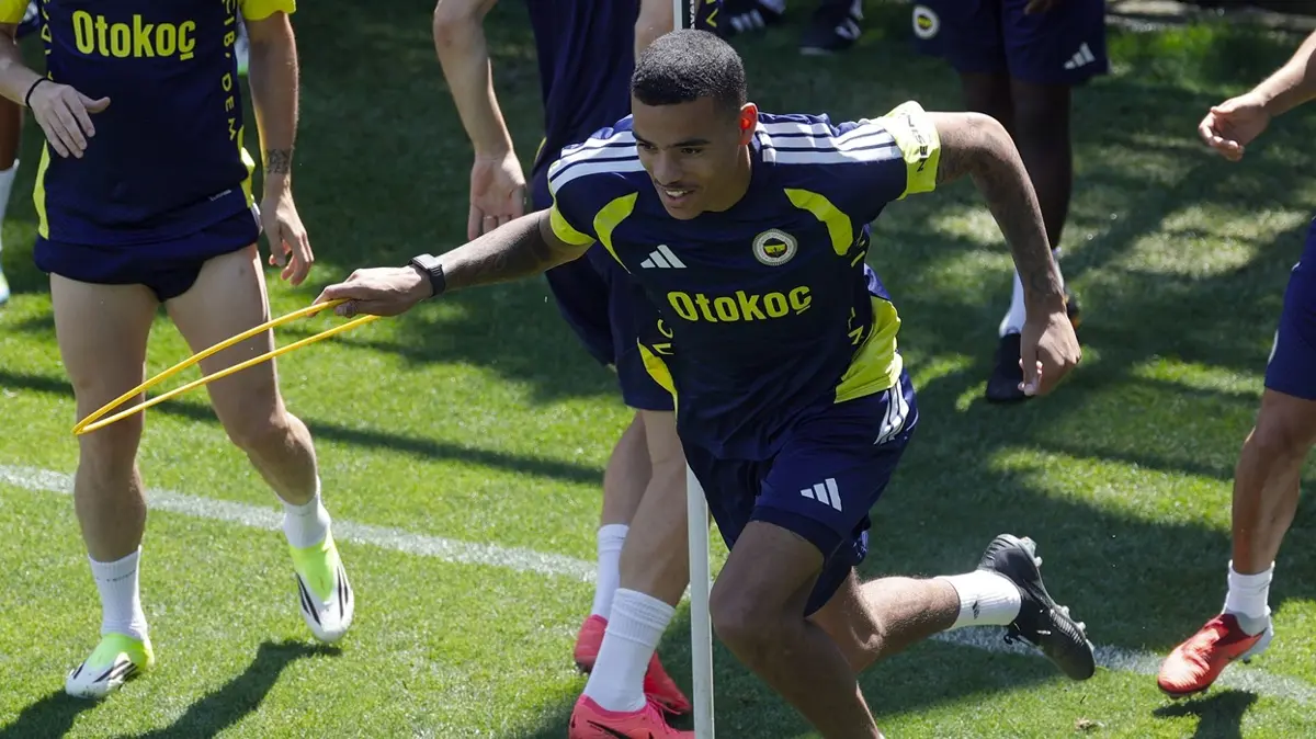 Fenerbahçe'de Mason Greenwood ilk antrenmanına çıktı