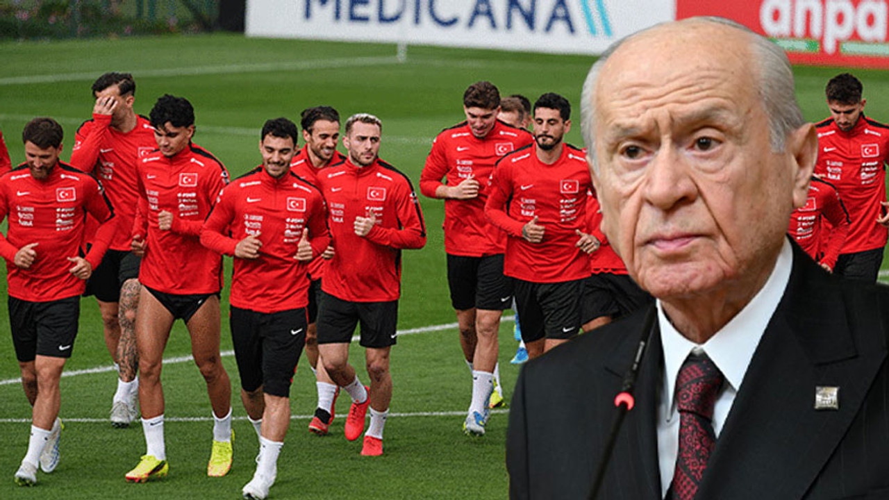 Mili marş hazırlanmıştı: A Mili Futbol Takımı'ndan Bahçeli'ye teşekkür