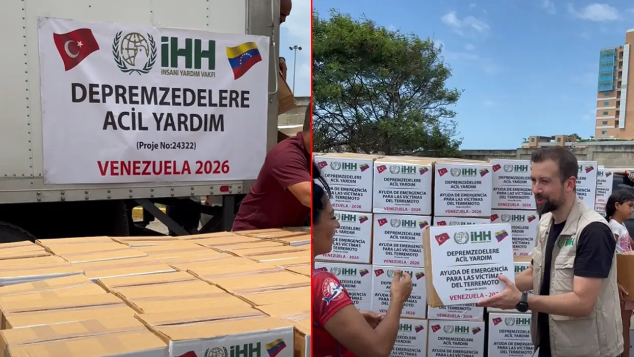 İHH'dan felaketi yaşayan ülkeye yardım eli!