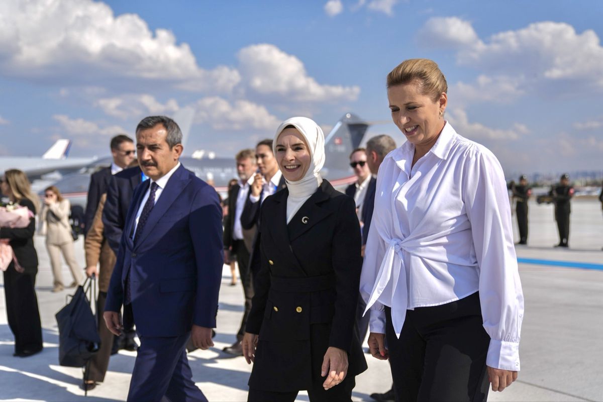 Danimarka Başbakanı Frederiksen, Ankara'da