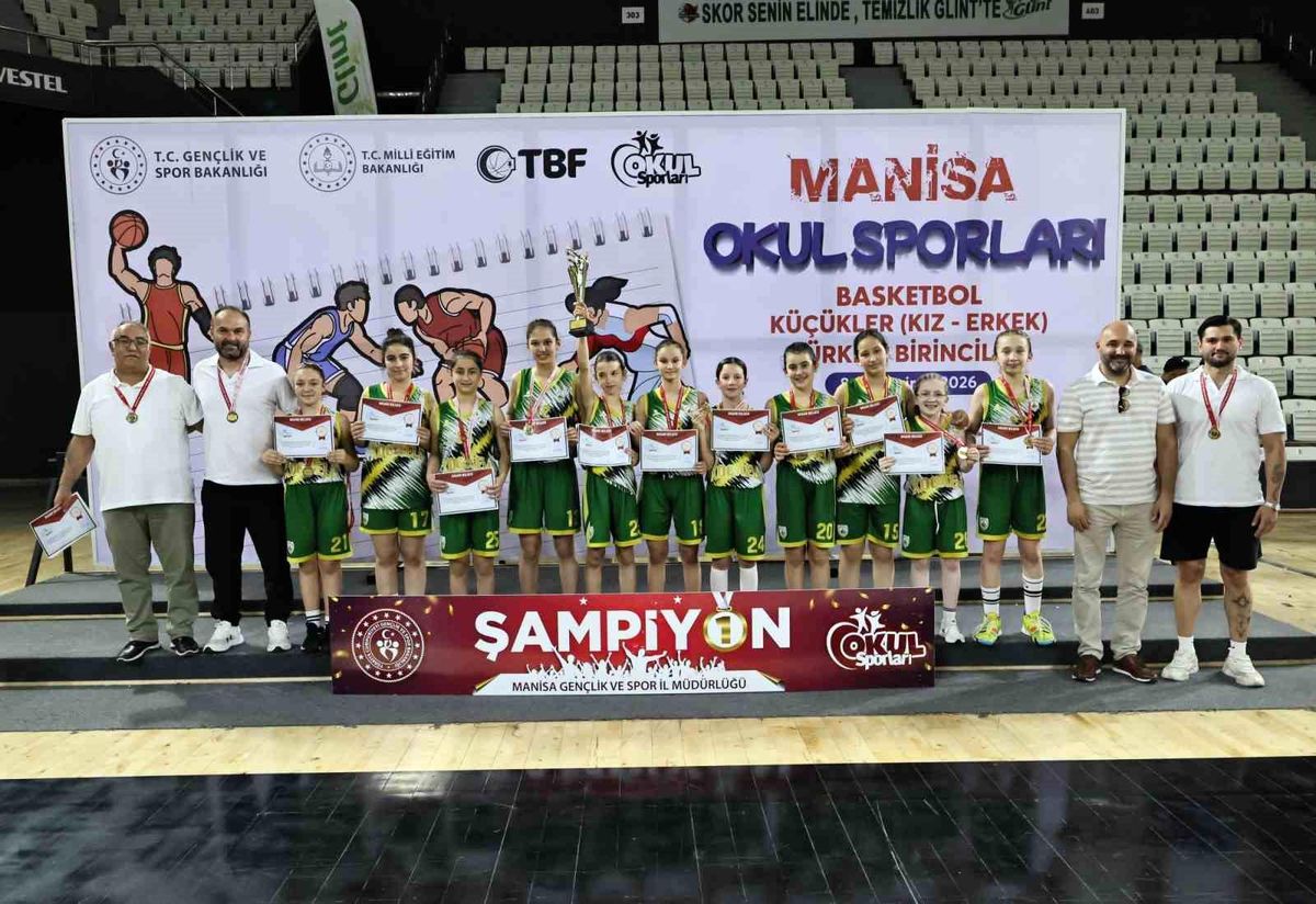 Basketbolun geleceği Manisa'da parladı