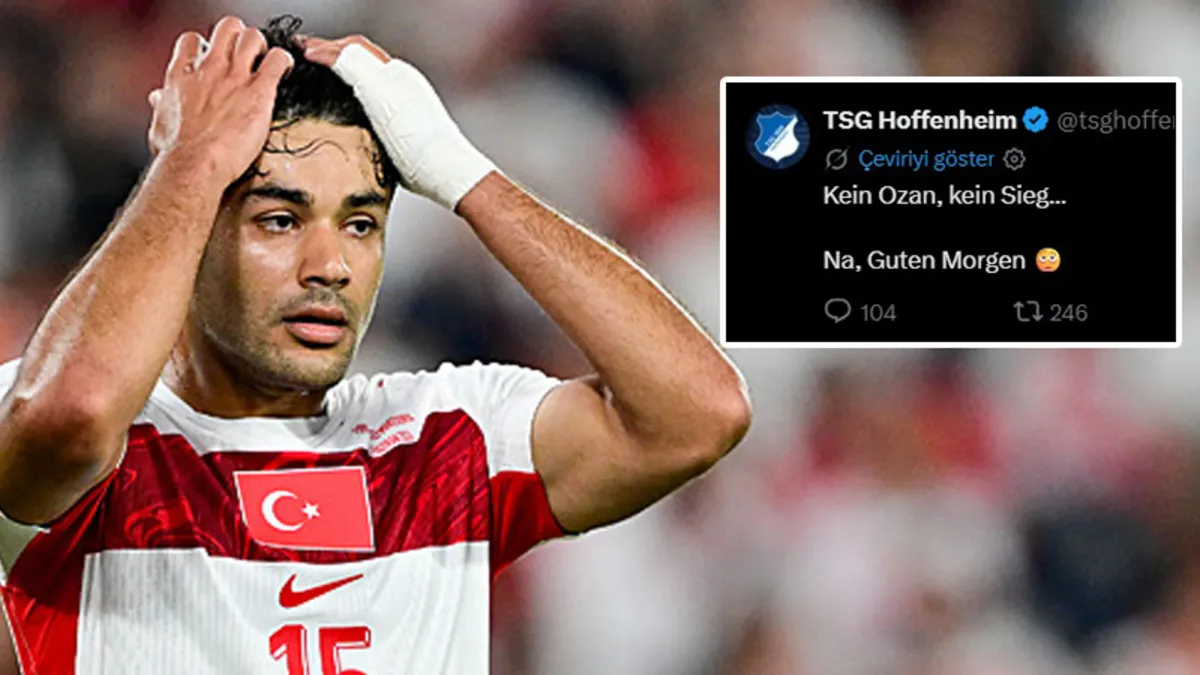 Hoffenheim’den Ozan Kabak tepkisi: O yoksa…