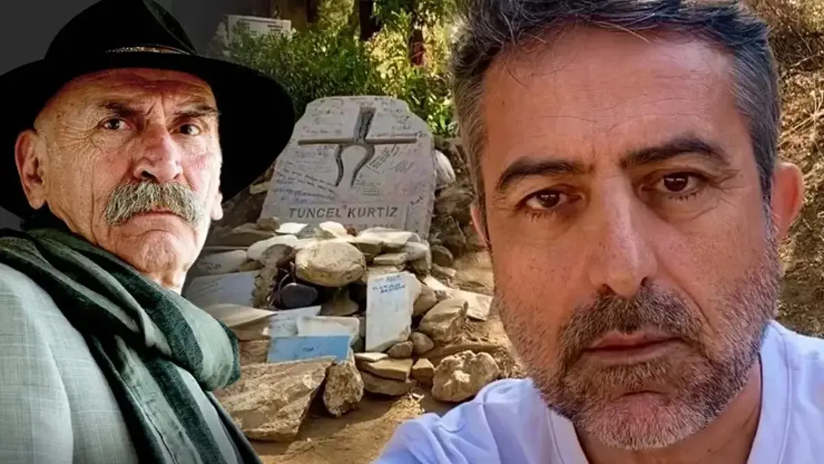 TUNCEL KURTİZ'İN MEZARININ SON HALİ GÜNDEM OLDU! Usta Oyuncunun Mezarını Ziyaret Eden Nail Kırmızıgül'den Sitem Dolu Paylaşım: Gördüğüm Manzara Beni Üzdü
