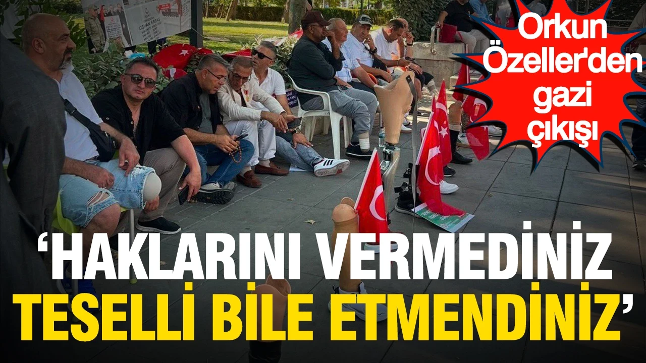Orkun Özeller'den gazi çıkışı: "Haklarını vermediniz, teselli bile etmediniz"
